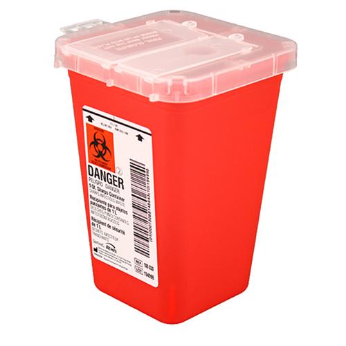 Sharp Object Container 1 QT Red 1/Each