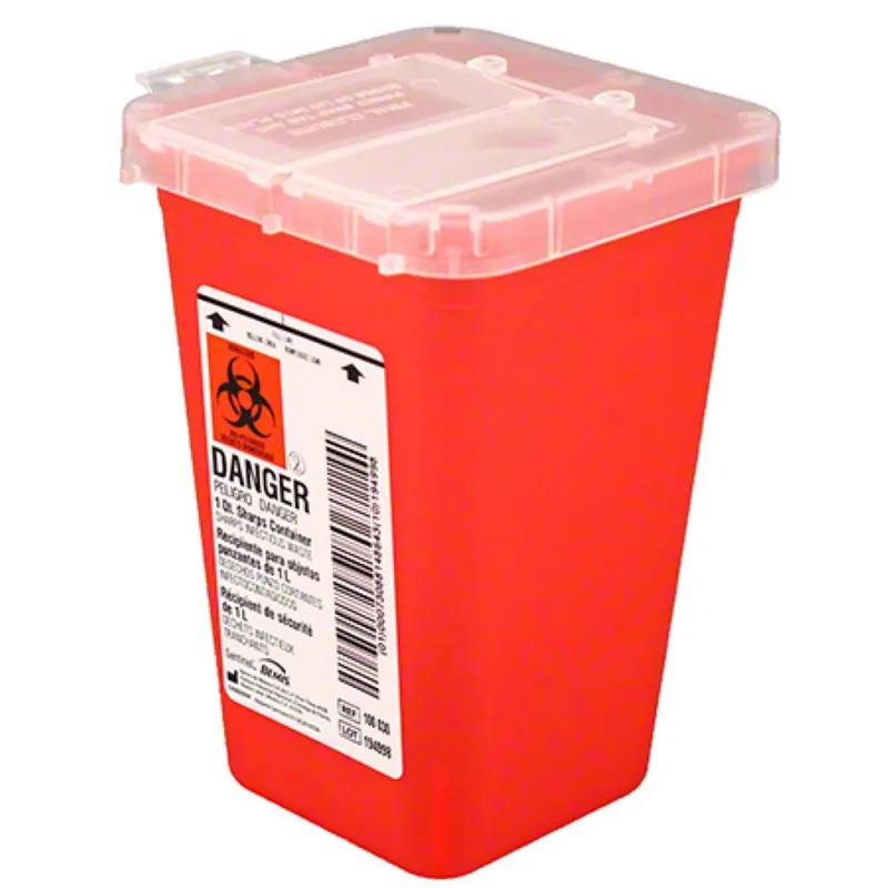 Sharp Object Container 1 QT Red 1/Each