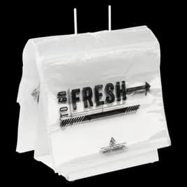 TO GO FRESH™ Deli Bag 10X8 IN Low-Density Polyethylene (LDPE) Clear With Zip Seal Closure 1000/Case