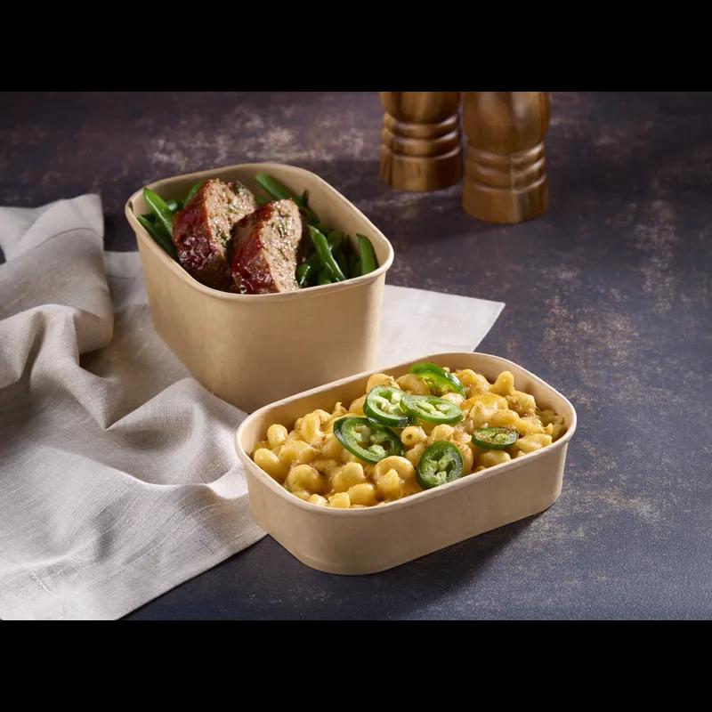 Bowl 16 OZ Paper Kraft Rectangle 300/Case