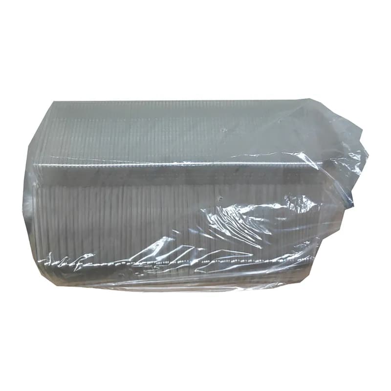 Sandwich Wedge Hinged 7X4 IN Clear 300/Case
