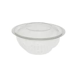 Bowl & Lid Combo 24 OZ PET Clear Swirl Juice Catcher 300/Case
