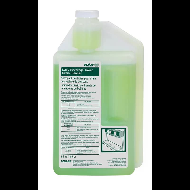 Daily Beverage Tower Drain Treatment 64 OZ 2/Case