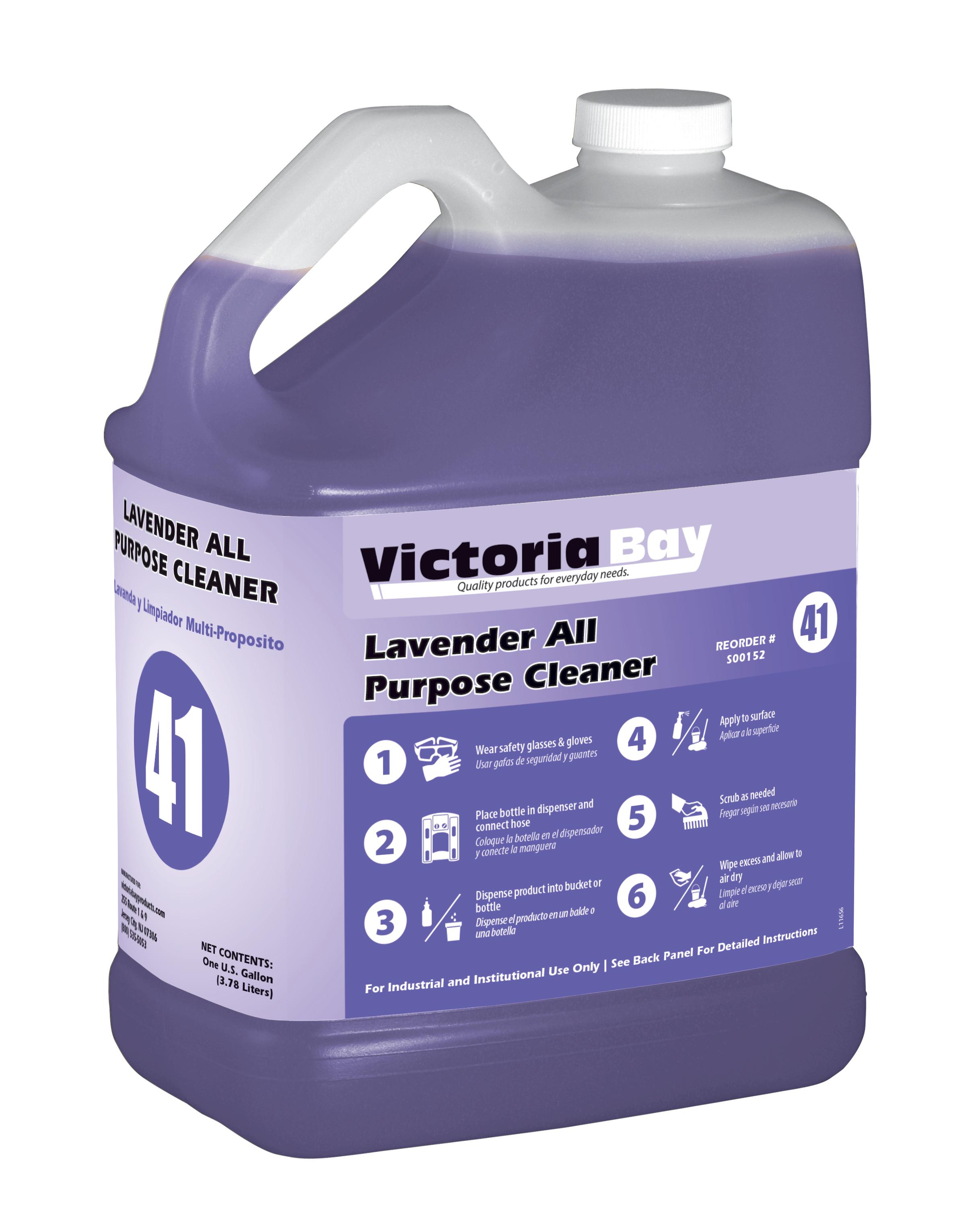 Victoria Bay Lavender All Purpose Cleaner CMS #41 1 GAL 2/Case