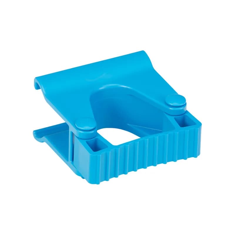 Vikan® Brush & Handle Kit 3.1X2.8X1.9 IN Blue PP TPE Rubber Comfort Grip 1/Each