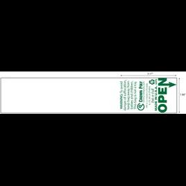 Food Storage Bag 10.75X6.75X17.75 IN Polyethylene (PE) 7.25MIC With Side Open Closure 2360/Case