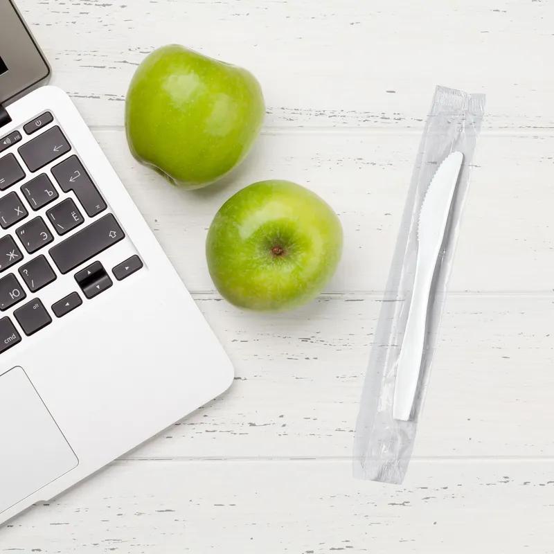 Solo® Regal™ Knife 6.4X2.2 IN PP White Medium Weight Wrapped 1000/Case