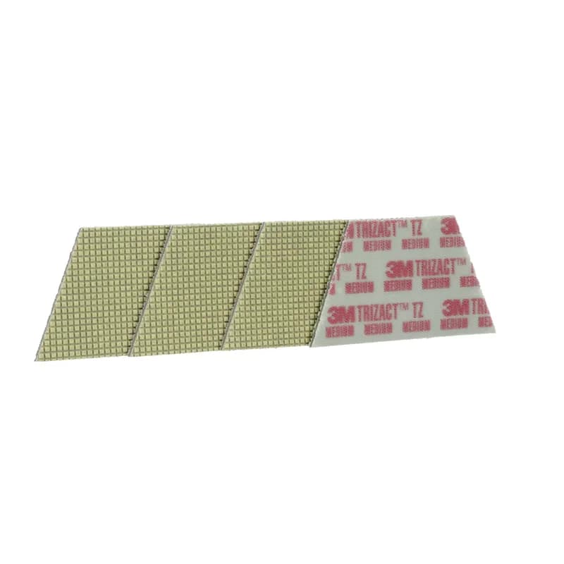3M™ Trizact Diamond TZ Stripping Pad Polishing Pad 5 IN Red Abrasives 4 Count/Box 4 Box/Case 16 Count/Case