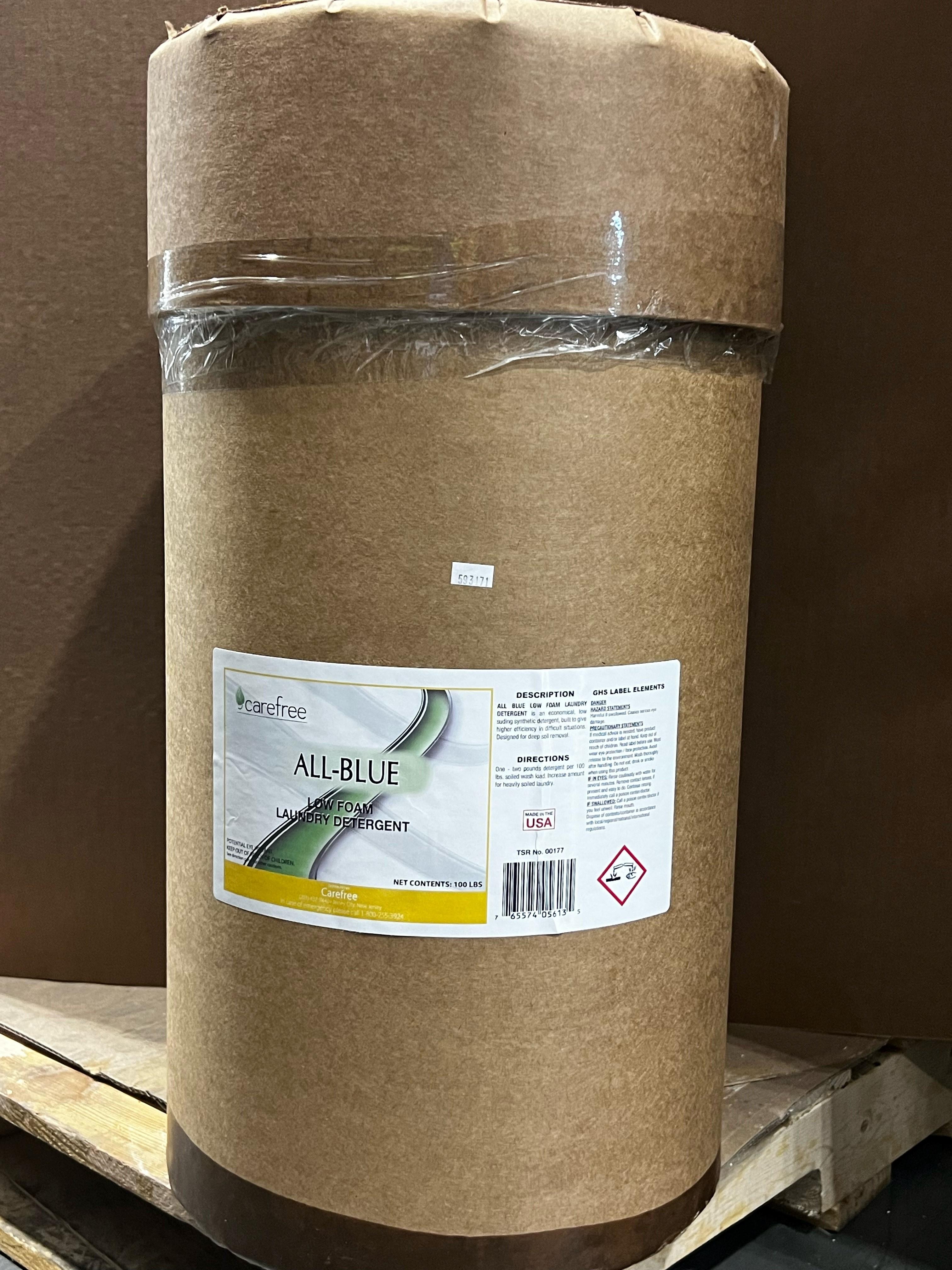 Victoria Bay All Blue Laundry Detergent 100 LB 1/Drum