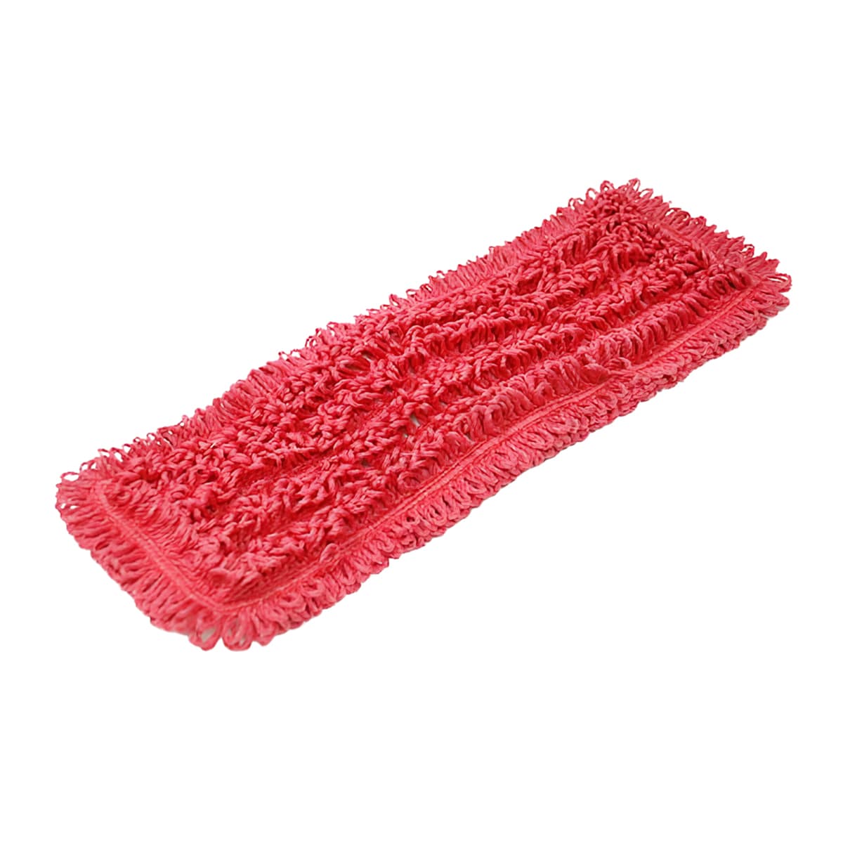 Mop 18 IN Red Microfiber Loop End 12/Pack
