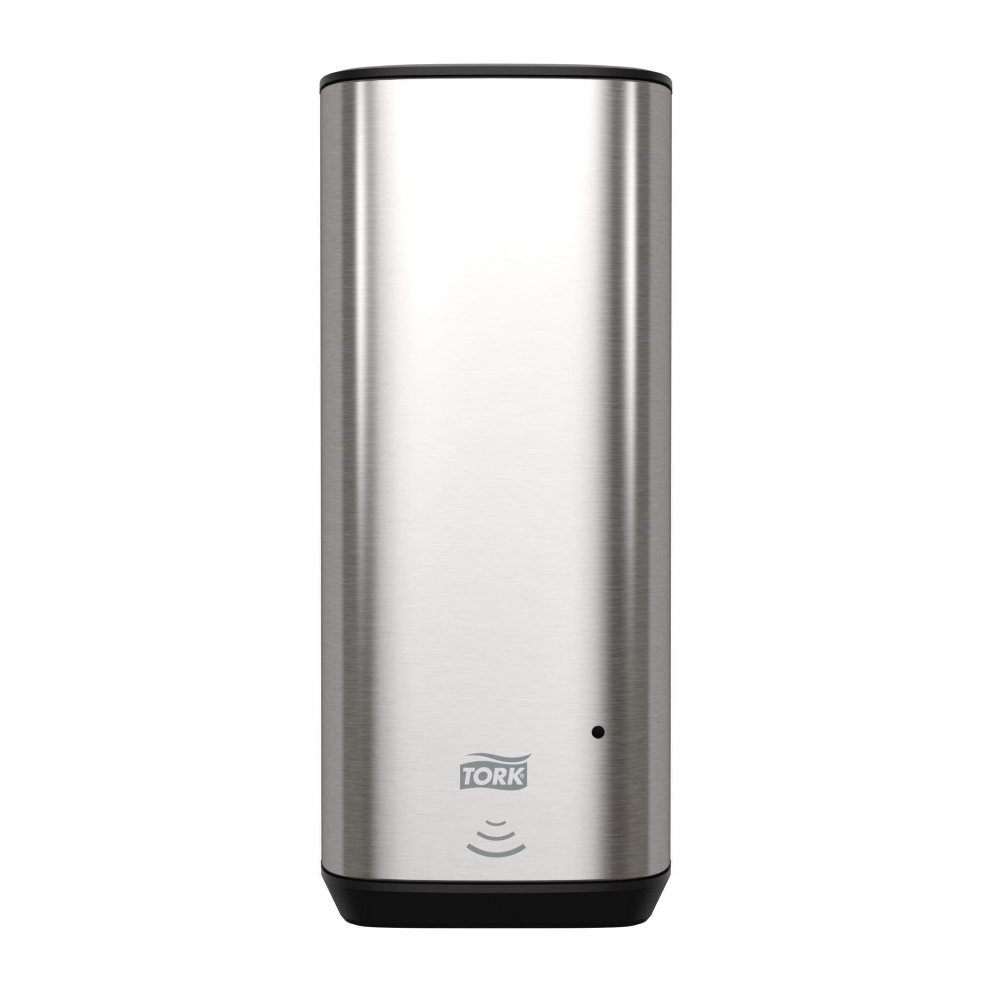 Tork S4 Soap Dispenser 5.12X4.57X10.9 IN Stainless Metal Plastic Foaming Wall Mount Universal Intuition Sensor 1/Each
