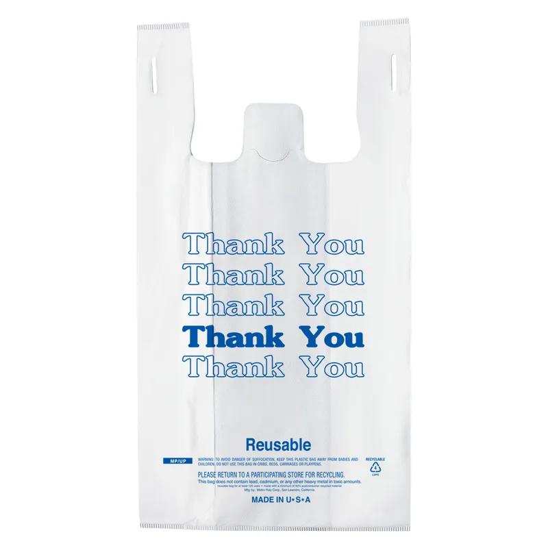 Bag 11.50X6.50X21.50 IN 2.25MIL Thank You Reuseable T-Shirt 200/Case