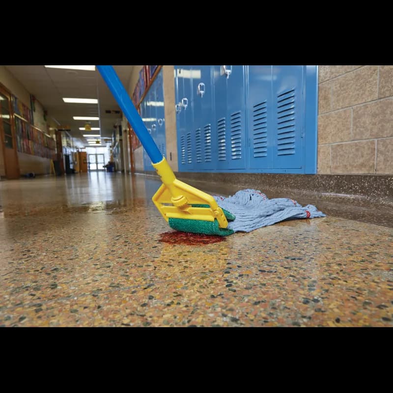 Mop Handle 60IN Blue Fiberglass 1/Each