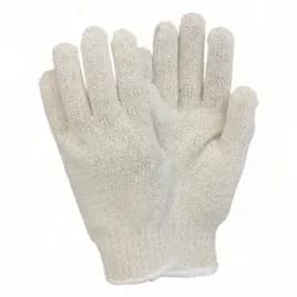 Gloves Ladies 38 IN Medium Weight Polyester Cotton String Knit Economy 25 Count/Pack 12 Packs/Case 300 Count/Case