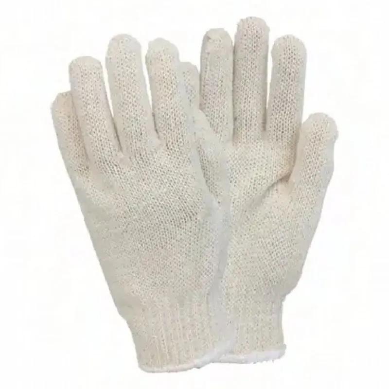 Gloves Ladies 38 IN Medium Weight Polyester Cotton String Knit Economy 25 Count/Pack 12 Packs/Case 300 Count/Case