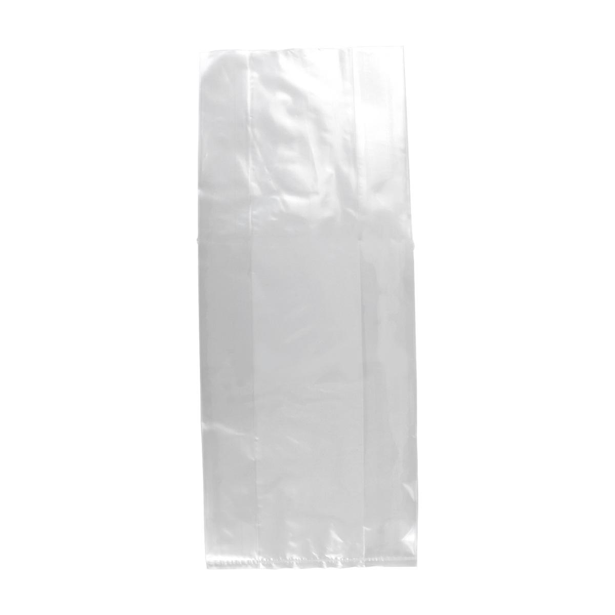 Bag 6X3X15 IN Low-Density Polyethylene (LDPE) 1.8MIL Clear Side Gusset 500/Case