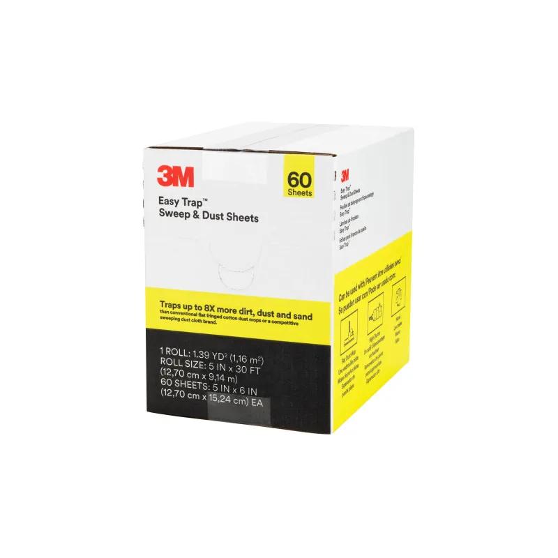 Easy Trap™ Dust Cloth 6X5 IN 30 FT White Disposable 8/Case