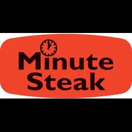 Minute Steak Label 1000/Roll