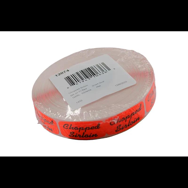 Chopped Sirloin Label 1000/Roll