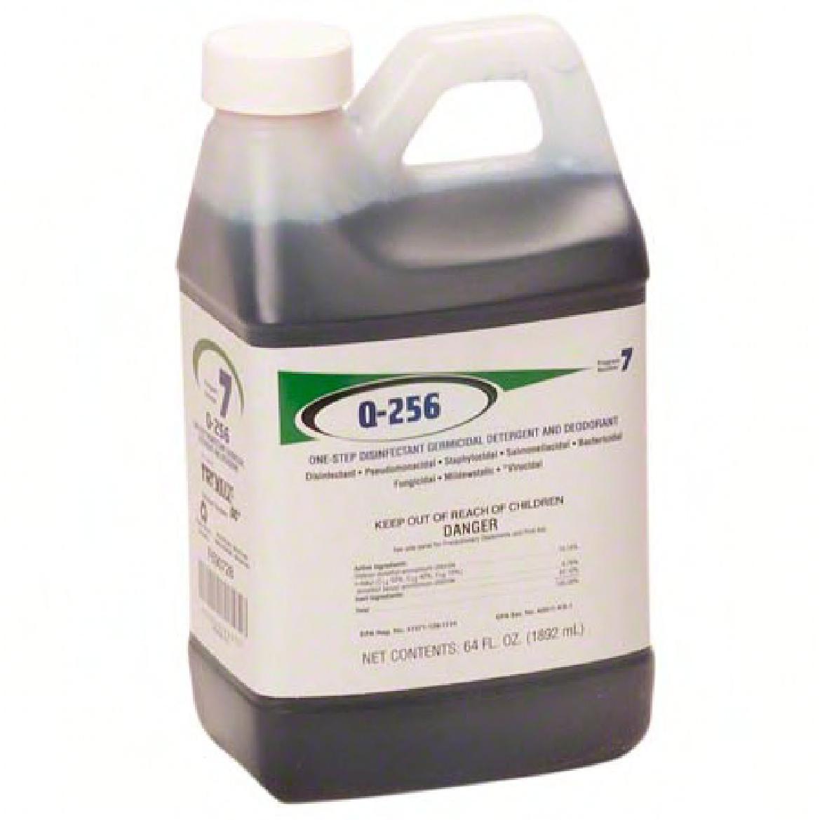 Fuller Trumix Q256 Disinfectant Cleaner Germicidal Detergent 64 OZ Neutral Multi-Purpose 4/Case