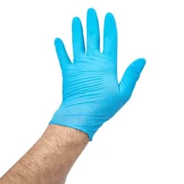 Victoria Bay General Purpose Gloves Small (SM) Blue Nitrile Disposable Powder-Free 100 Count/Box 10 Box/Case
