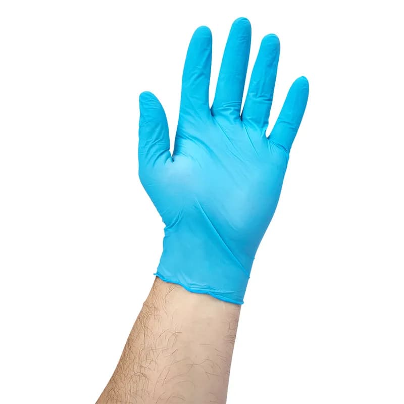 Victoria Bay Food Service Gloves XL Blue Nitrile Disposable Powder-Free 100 Count/Box 10 Box/Case 1000 Count/Case