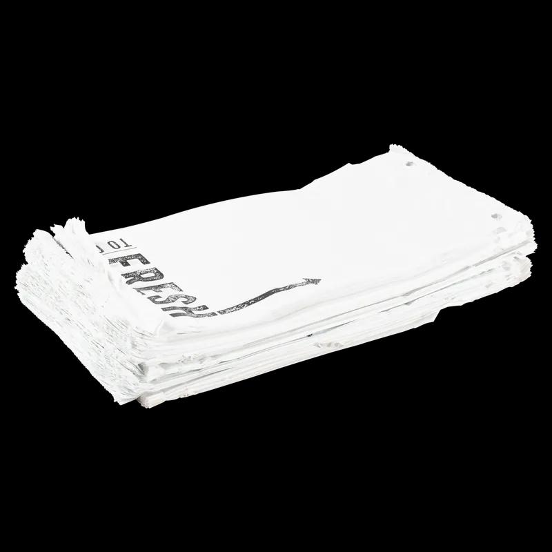 TO GO FRESH™ Deli Bag 7X4X14+1 IN High-Density Polyethylene (HDPE) White 1000/Case