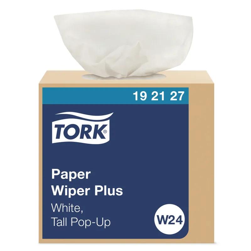 Tork Advance Wipe  16.25X9.25 IN Folded: 4.1X9.25 IN Multifold M Pop-Up Box Refill Plus 100 Count/Pack