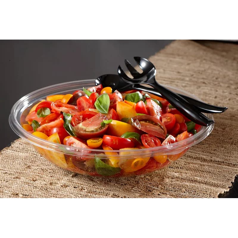 Bowl XL 64 OZ PET Clear Round Shallow 50/Case