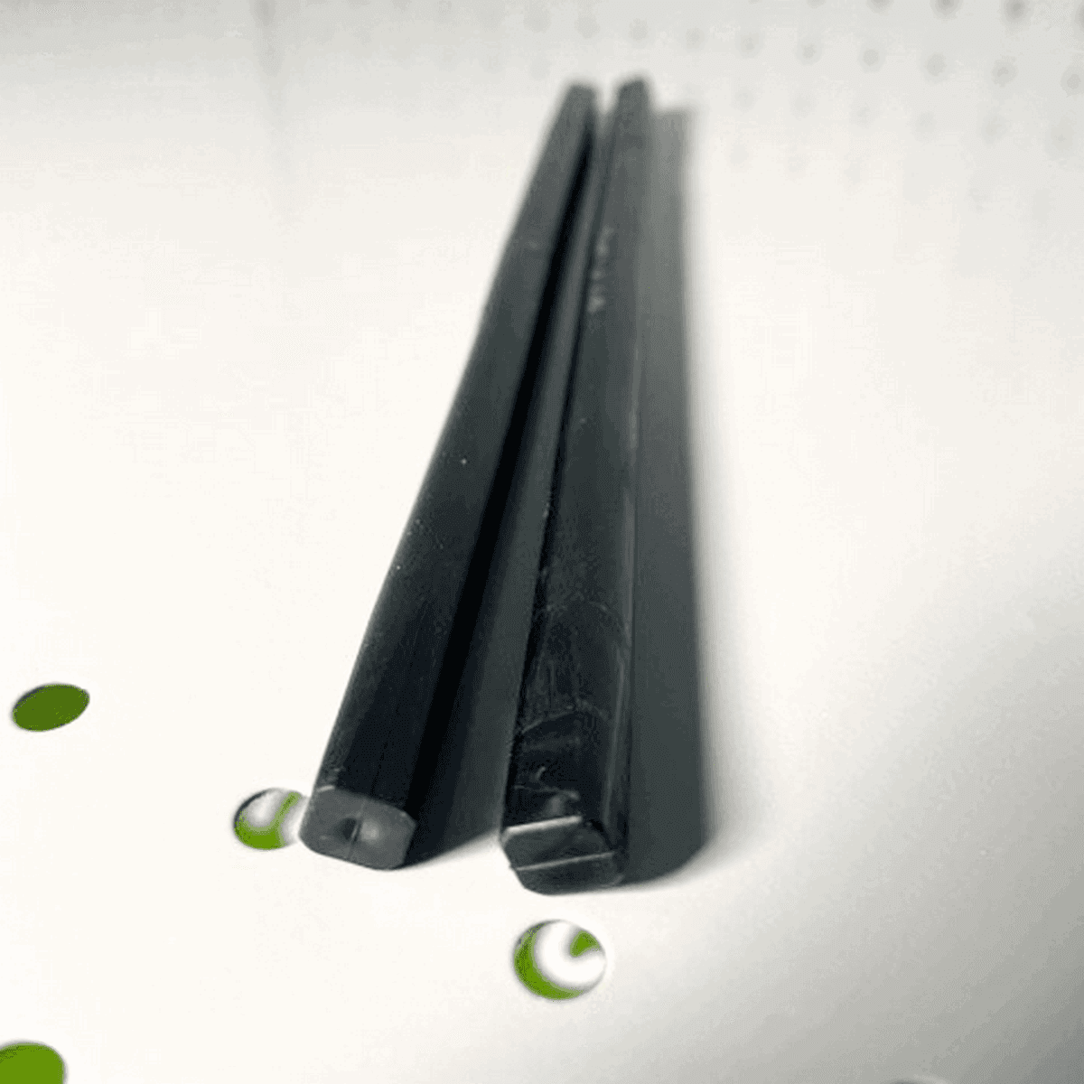 Stem 8 IN Black 25/Pack