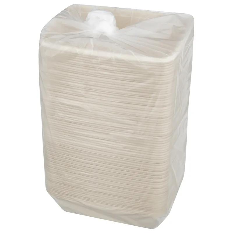 Take-Out Container Base 36 OZ 6X9X2.25 IN Pulp Fiber Kraft Rectangle 300/Case