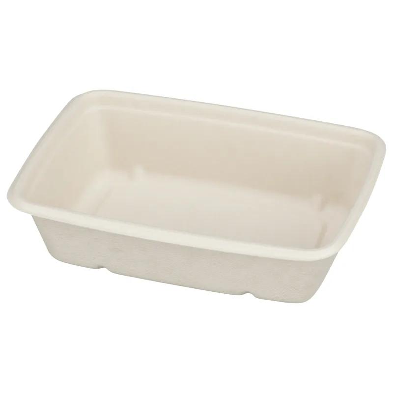 Take-Out Container Base 36 OZ 6X9X2.25 IN Pulp Fiber Kraft Rectangle 300/Case