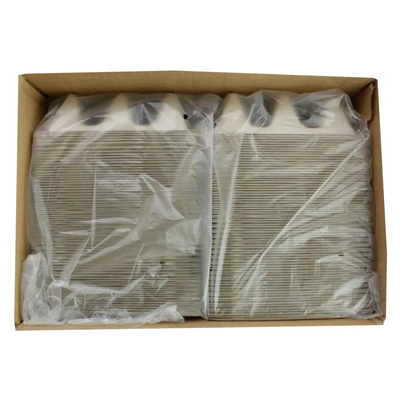 Taco Take-Out Container Insert 4.25X7X2 IN 2 Compartment Pulp Fiber Kraft Rectangle 300/Case