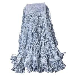 Finish Applicator Mop Large (LG) Blue White Rayon 2PLY Loop End 1/Each