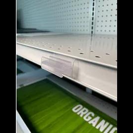 Shelf Sign Holder 3 IN Plastic Swivel Clip-On 25/Pack