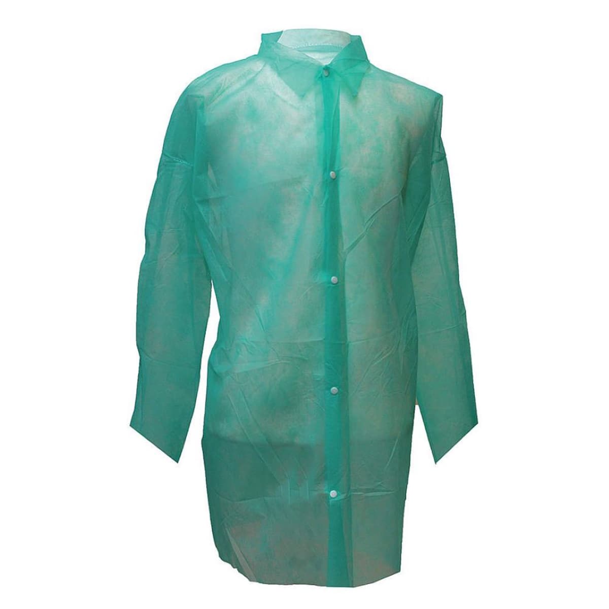 AmbiShield™ Lab Coat XXL Green Disposable Elastic Wrists 30/Case