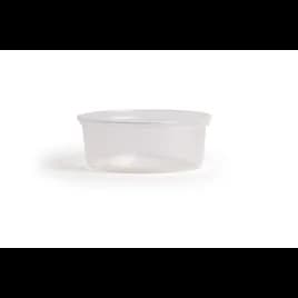 Deli Container Base 8 OZ PP Clear Round 500/Case