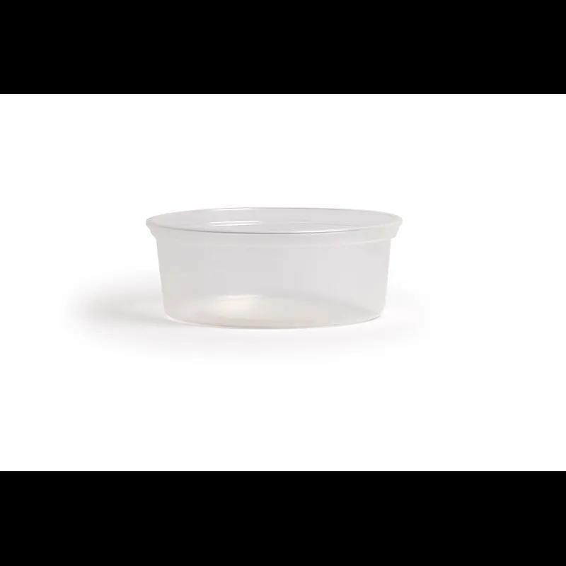 Deli Container Base 8 OZ PP Clear Round 500/Case