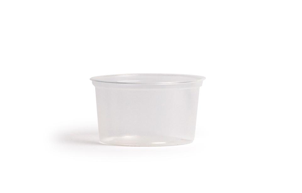 Deli Container Base 12 OZ PP Clear Round 500/Case