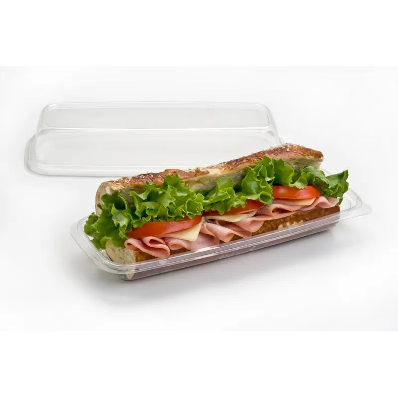 Take-Out Container Base 11.2X4.6 IN PET Clear Rectangle 300/Case