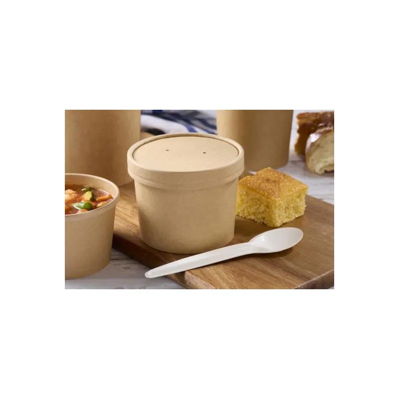 Lid Paper For 8-12-16 OZ Soup Cup 500/Case