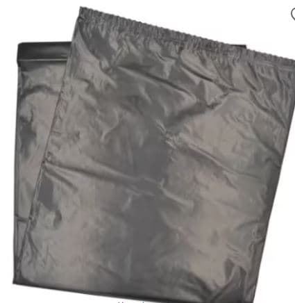 Victoria Bay Can Liner 40X47 IN 40-45 GAL Black Flat Pack 100/Case