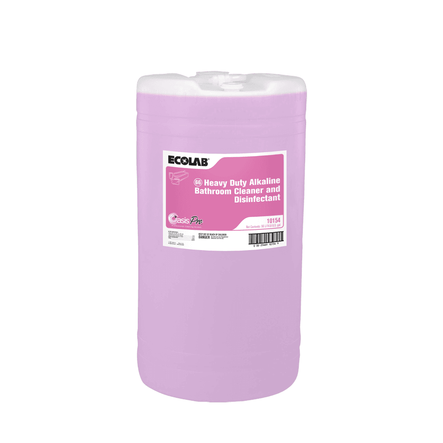 Fresh Scent Restroom Cleaner Disinfectant 15 GAL Liquid Alkaline Heavy Duty 1/Drum