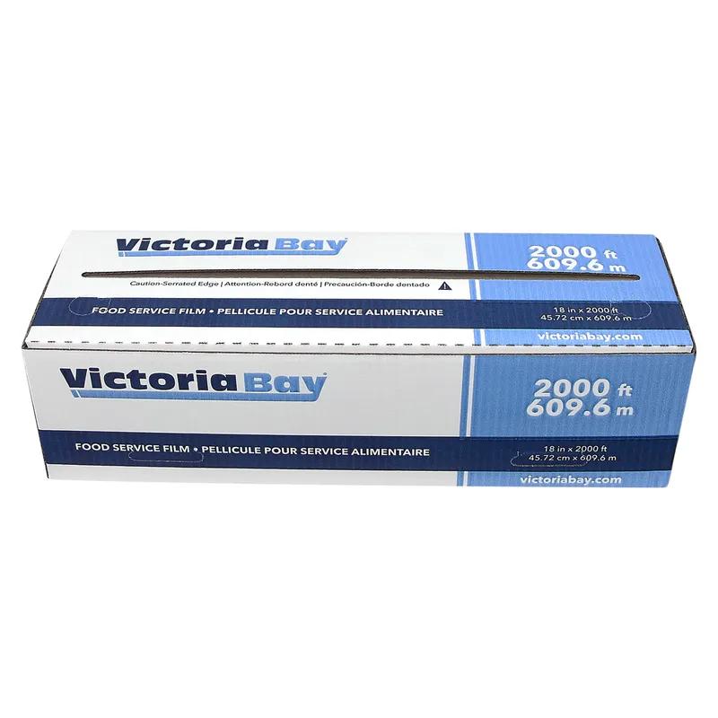 Victoria Bay Cling Film Roll 18IN X2000FT PVC 35 Gauge Clear 1/Roll