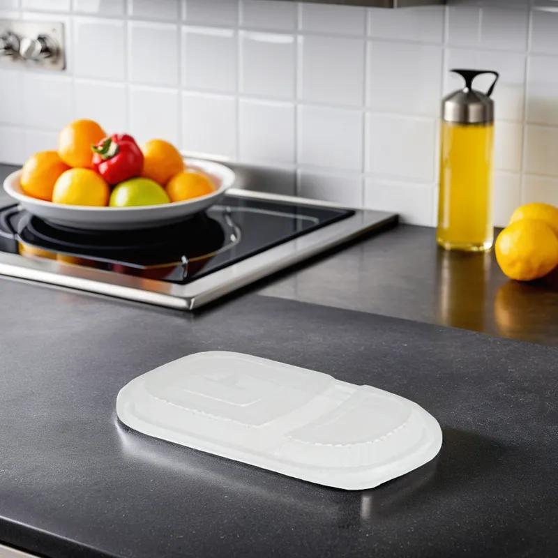 MicroRaves® Lid Dome PP Clear For Container 250/Case