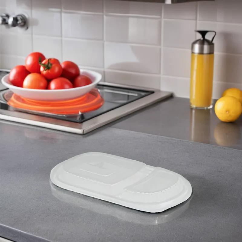 MicroRaves® Lid Dome PP Clear For Container 250/Case