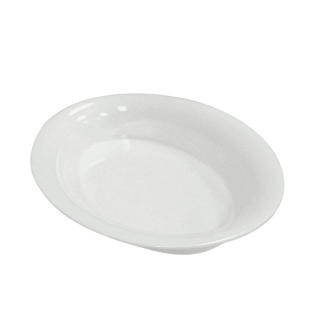 Victoria Bay Bowl 14X21 IN Plastic White Oval Deep 20/Case