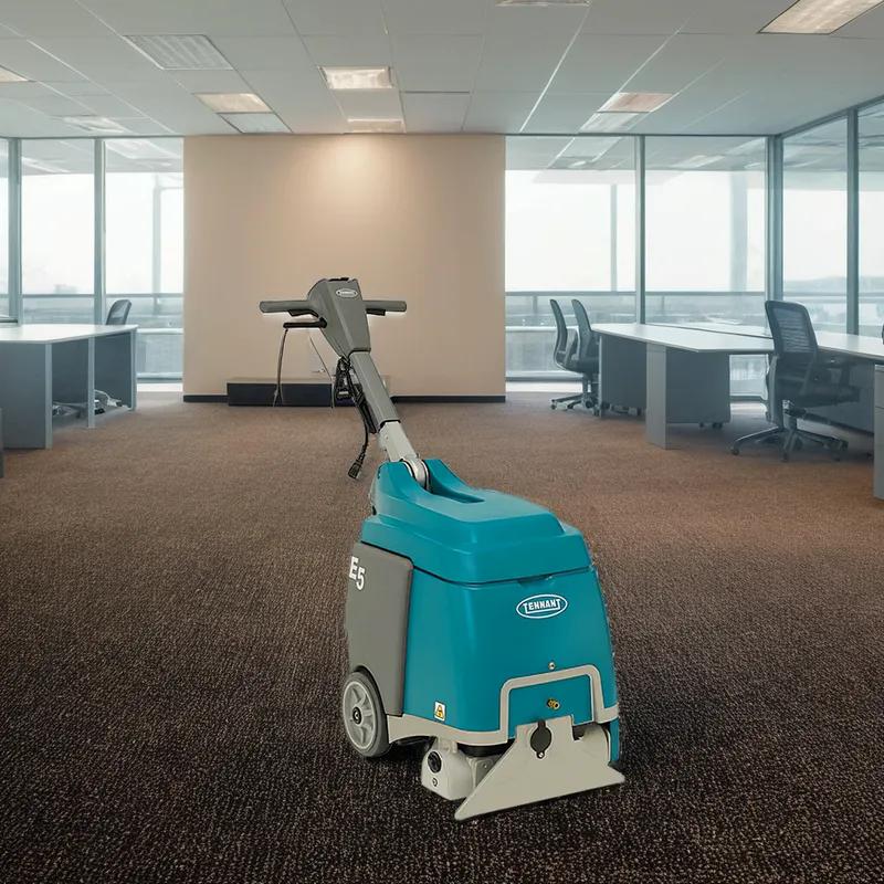 Tennant E5 Commercial Use Carpet Extractor 5 GAL 15IN Teal 7.1 A With 15IN Head 50FT Cord Electric 1/Each