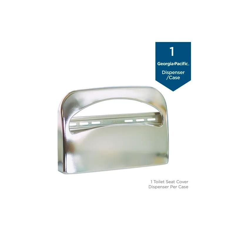 Safe-T-Gard® Toilet Seat Cover Dispenser 2X16.125X11.250 IN Stainless Steel Stainless 1/Each
