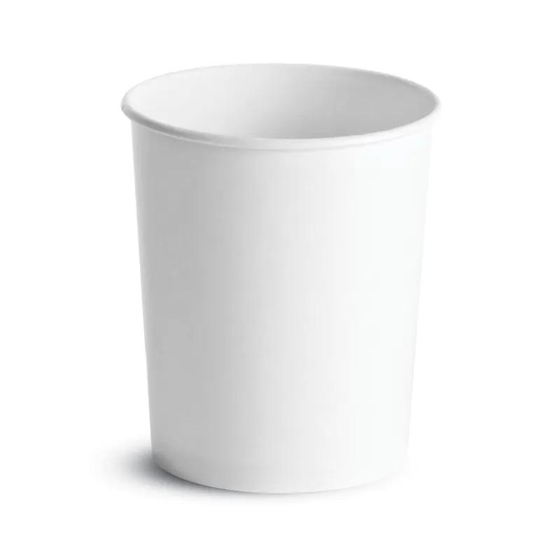 Food Container Base 32 OZ Paperboard White Round 500/Case